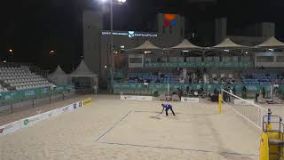 wava womens u20 beachvolleyball championship [upl. by Aimerej]