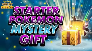 New STARTER POKEMON Mystery Gift EVENT NOW LIVE in Pokemon Scarlet and Violet [upl. by Sitoel]