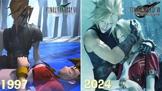 Aeriths Death Scene Original vs Remake  Final Fantasy 7 Rebirth 1997 vs 2024 [upl. by Goddord522]