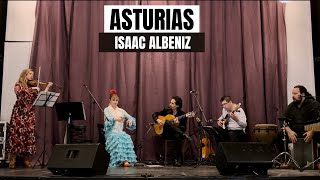 Asturias  Isaac Albeniz Guitar amp Castanets amp Violin [upl. by Ecnadnak]