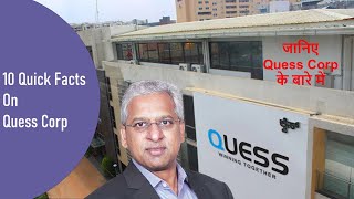 10 Quick Facts On Quess Corp  जानिए Quess Corp के बारे में [upl. by Yenttirb670]