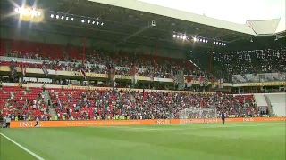 Warmingup Feyenoord voor Johan Cruijff Schaal [upl. by Waki]