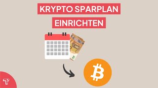 Krypto Sparplan bei Bitvavo einrichten  Anleitung [upl. by Lamaaj536]