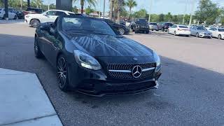 2019 MercedesBenz SLC 300 Roadster Black [upl. by Adok]