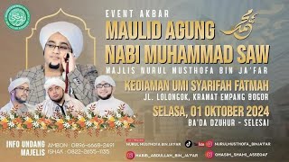 🔴LIVE Maulid Agung Nabi Muhammad SAW  Selasa 01 Okt 2024 Kediaman Umi Syarifah Fatmah Al Attos [upl. by Adnimra]