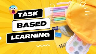 TASKBASED LEARNING 😁 [upl. by Anirbys]