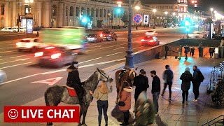 LIVE Nevskiy avenue St Petersburg Russia Gostiny Dvor Невский пр СанктПетербург Гостиный двор [upl. by Manoff205]