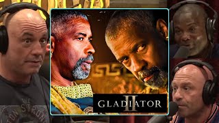 The Problem With Denzel Washington Being In Gladiator 2  Joe Rogan [upl. by Enyleuqcaj]