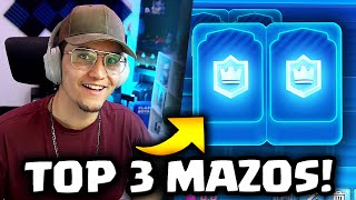 TOP 3 MAZOS IMPARABLES PARA DOBLE EVOLUCIÓN [upl. by Luzader319]