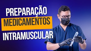 Preparação de Medicamento IM na prática [upl. by Aetnuahs]