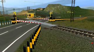 Trainz Simulator 2009 Add On Indonesia  Hunting di palang sepur [upl. by Aihsatal885]