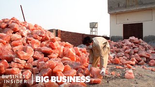 How 800 Million Pounds of Himalayan Salt Are Mined Each Year  Big Business  Business Insider [upl. by Alvira]