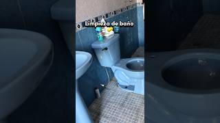 Motívate conmigo limpiando mi baño 🧽🪣 parati motivatealimpiarconmigo limpiezadebaño shorts [upl. by Bik104]