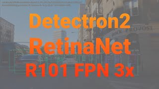 Detectron2 RetinaNet R101 FPN 3x [upl. by Firman596]