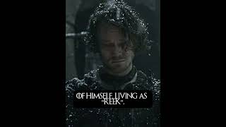 Theon Greyjoy A Journey from Betrayal to Redemption gameofthrones shorts booktok hbo history [upl. by Norse]