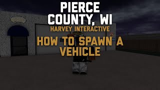 PC Support 01 How to spawn a vehicle [upl. by Lajet]