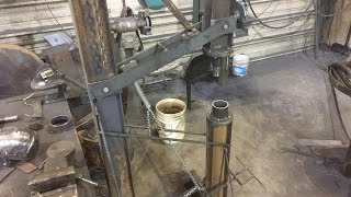 How to Make a Power Hammer Part 2 treadle hammer [upl. by Llehcim]