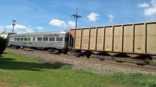 CSX M380 with a private car near the end [upl. by Theola]