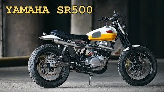 YAMAHA SR500 SCRAMBLER [upl. by Silvan]