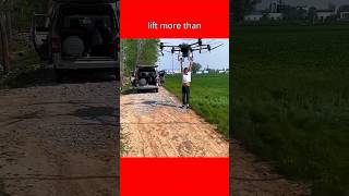 How much weight can an agricultural drone lift shorts drone [upl. by Garibull28]