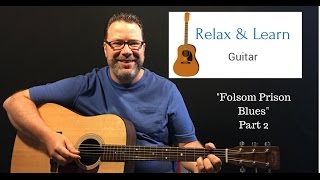 Folsom prison blues part 2 guitar lesson [upl. by Carper24]