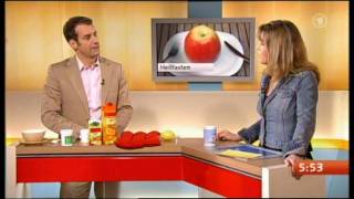 Heilfasten 1  Dr Kurscheid im ARD Morgenmagazin am 17032009 [upl. by Hesper]