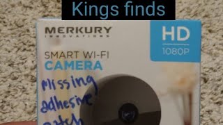 MERKURY smart wifi camera unboxingreview [upl. by Nilat368]