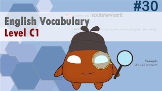 English Vocabulary Simplified C1 Level for Advanced Learners 30 [upl. by Elvah]