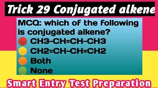 Trick 29 Conjugatedalkenes and Sp2 Hybridization nmdcat etea nums aghakhanmdcat fsc smart [upl. by Eceinahs765]