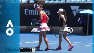 BeguNiculescu v BradyKing match highlights QF  Australian Open 2018 [upl. by Aniroz]