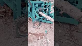 Amazing tool for debarking trees [upl. by Ahsilrak]