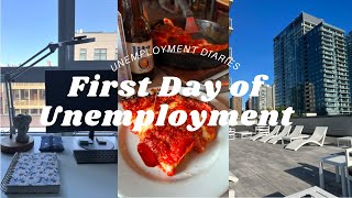 VLOG  First Day of Unemployment  Unemployment Diaries [upl. by Norwood]