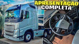 NOVO VOLVO FH 460 2024 APRESENTAÇÃO COMPLETA 😍 EURO 6 MOUSE GREY [upl. by Novaat]