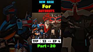 Autobots New Base  TFP  Season 3  Episode 4   Movie clips edit  short foryou whatsappstatus [upl. by Corilla]