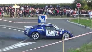 Rallye Charlemagne 2023  SS6 Les 5 Chemins 2  all cars  VHRS but completely dark raw footage [upl. by Barcroft]