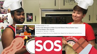 We Tried Following quotPastry Chef Attempts to Make Gourmet Reeses Peanut Butter Cupsquot [upl. by Ashely]