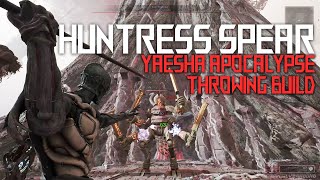 Welcome to the Jungle Huntress Spear Build in Yaesha Apocalpyse A challenge  fun build [upl. by Nodnelg]