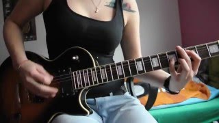 The Dillinger Escape Plan  Milk Lizard guitar cover by olka [upl. by Nimzzaj]