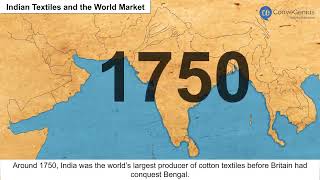 Indian textiles and the world market  Class 8  History [upl. by Ariayek]