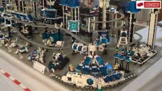 Lego Diorama Futuron Space Base [upl. by Gentille3]