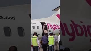 Guwahati Airport  Flybig Flight Launch [upl. by Gipsy]