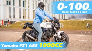 YAMAHA FZ1 1000cc Acceleration 0100 INSANELY QUICK🚀 [upl. by Oehsen599]