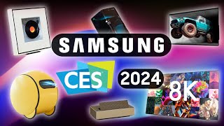 Что показал Samsung на CES 2024  Роботкомпаньон Ballie  3D монитор  Прозрачный дисплей [upl. by Kally899]