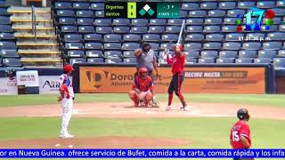 Dantos vs Gigantes de Zelaya Central Estadio Soberanía  Managua Tercer juego [upl. by Hillel82]