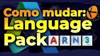 Como mudar o idioma do AutoCAD Revit 3DS Max e Navisworks Language Pack [upl. by Codel]