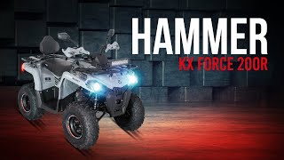 HAMMER KXFORCE 200R gris [upl. by Jit]