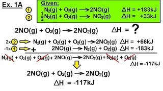 Chemistry  Thermochemistry 9 of 37 Enthalpy Hess Law Example 1A [upl. by Naloj760]