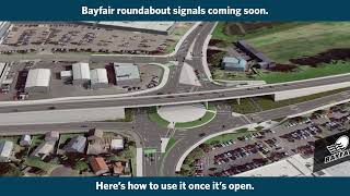 New signalised Bayfair roundabout [upl. by Reich]