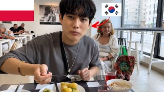 Korean Trying Polish Foods 🇵🇱 for the first time [upl. by Nnywg]