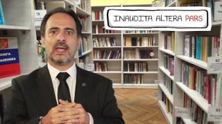 AGU Explica  Inaudita Altera Parte [upl. by Skvorak]